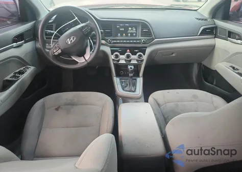 2019 Hyundai Elantra Sel from USA, damaged, VIN 5NPD84LF2KH423055